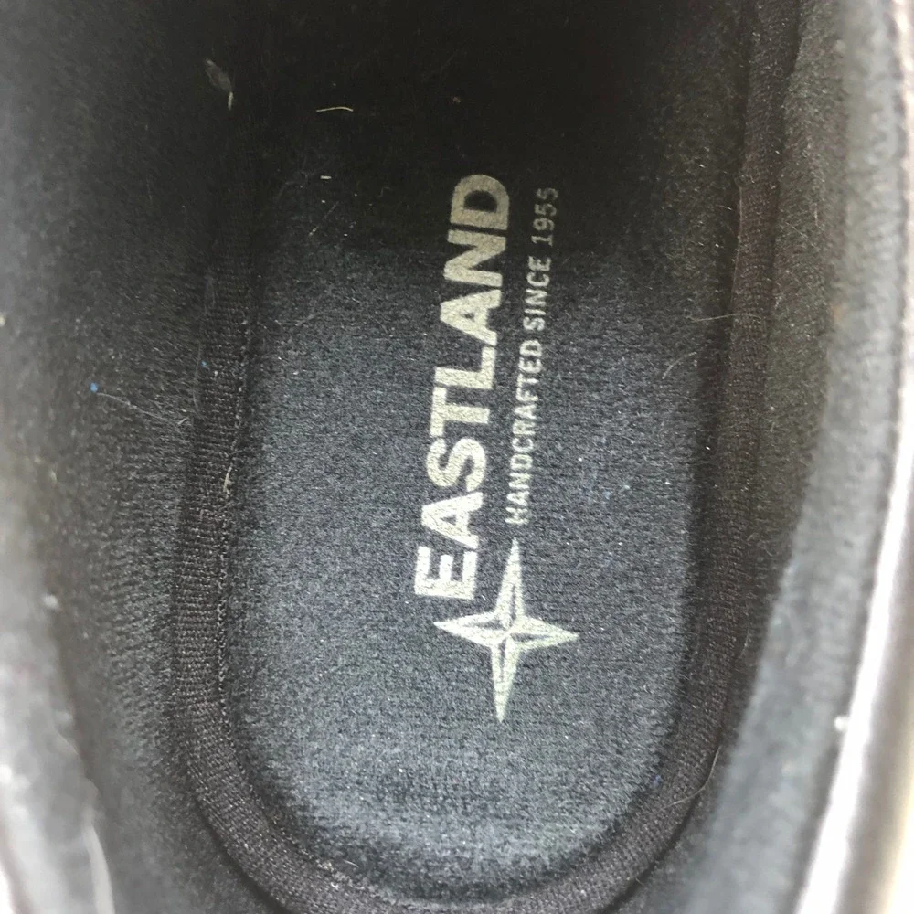 Eastland Sherri Womens Black Leather Buckle Monk Strap Comfort Shoes Size 9.5 W
